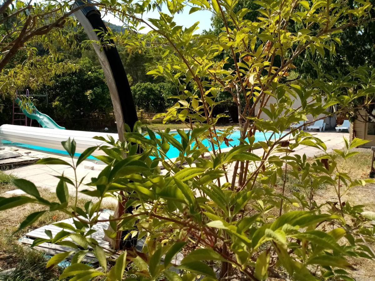 Maison D'Hotes Eco-Responsable Avec Piscine 6X12M Châteaudouble Dış mekan fotoğraf